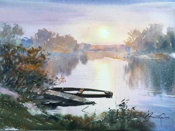 Игорь Манухов акварель