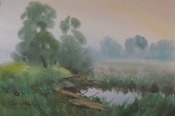 Игорь Манухов акварель