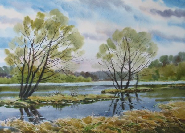 Игорь Манухов акварель