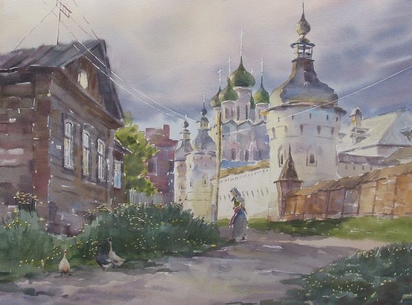 Игорь Манухов акварель