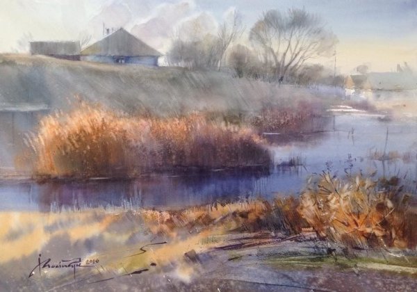 Игорь Манухов зимние пейзажи