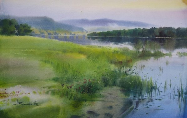 Игорь Манухов акварель