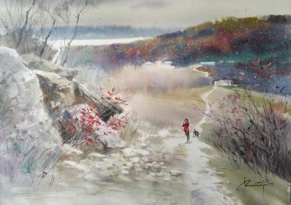 Игорь Петрович Мосийчук акварель