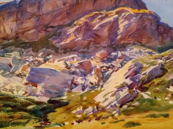 Джон Сингер акварели