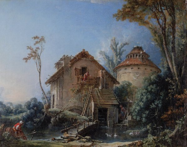 Франсуа Буше. Ферма. 1752