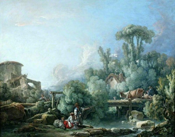 Франсуа Буше (François Boucher, 1703 - 1770) - Фра