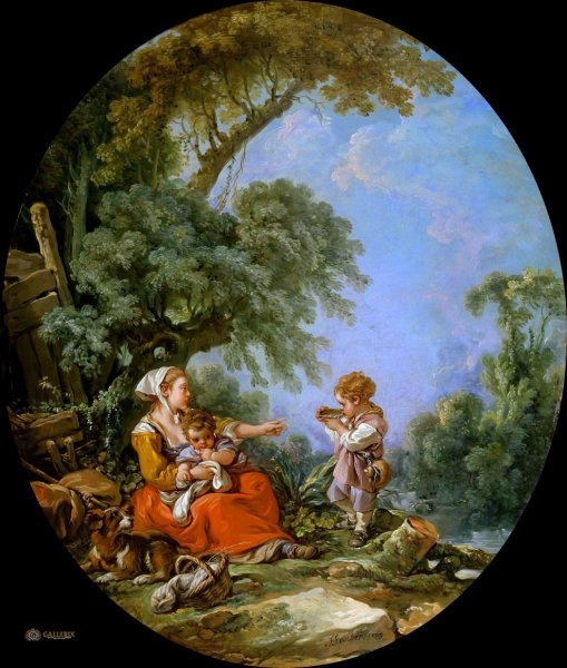 Живопись Франсуа Буше пастораль