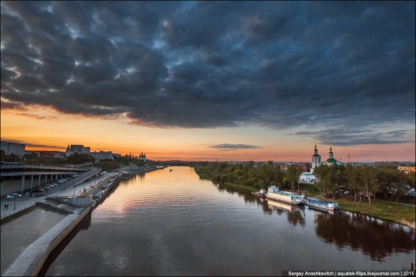 Тобольск набережная Иртыша