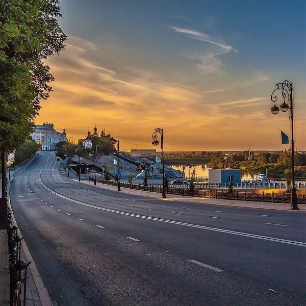 Тюмень Монастырская набережная