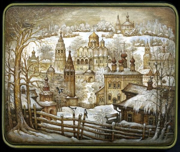 Холуйская лаковая живопись