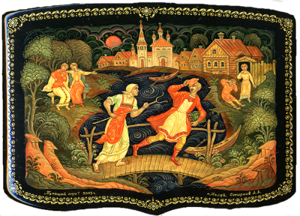 Рождество Палех Федоскино Холуй