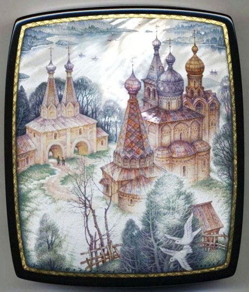 Сергей Козлов Федоскино шкатулки