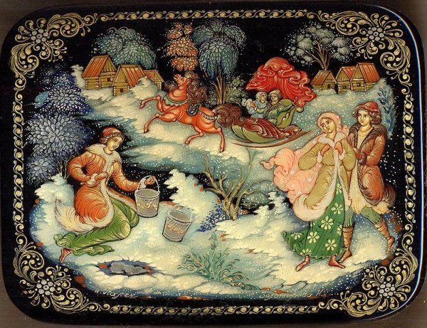 Палех художник Ракитова