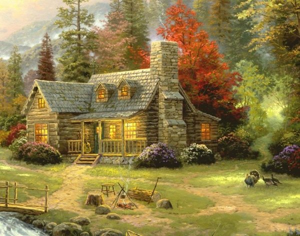 Ким Норлиен живопись