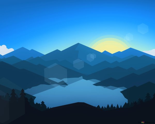 Минималистические пейзажи