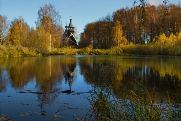 Река Кострома Солигалич