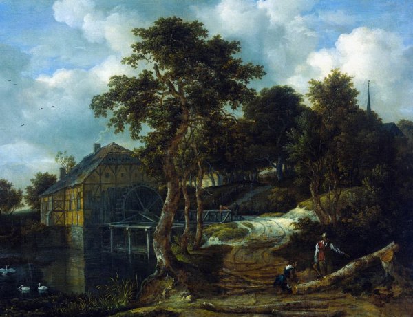 Якоб Ван Рейсдаль пейзажи