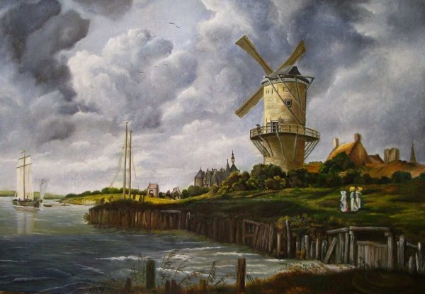 Якоб Рейсдаль мельница