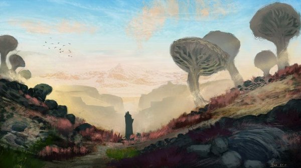 Морровинд пейзажи