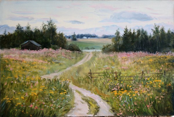 Июльский день пейзаж