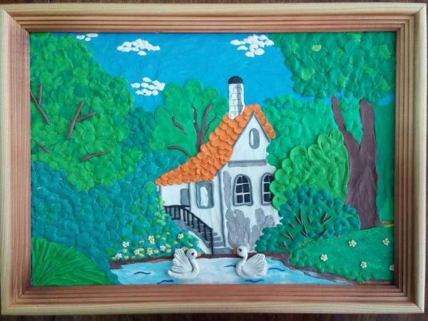 Панно Деревенские мотивы