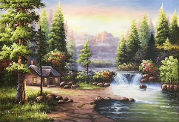 Манзара для портрета