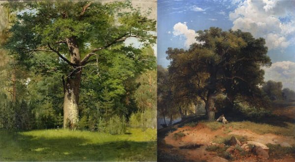 Алексей Кондратьевич Саврасов дубы