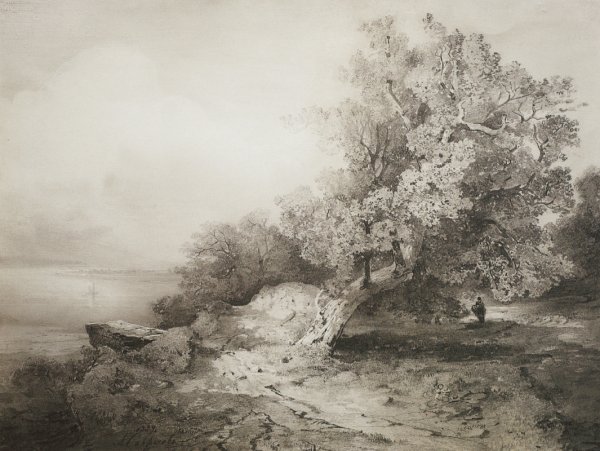 Алексей Кондратьевич Саврасов Графика