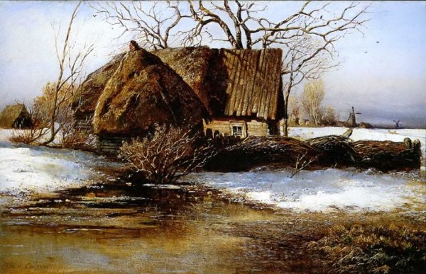 Шишкина Ивана Ивановича «заросший пруд»