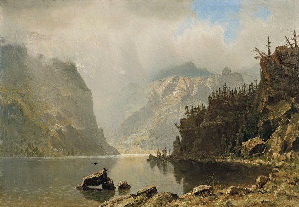 Альберт Бирштадт гора Коркоран