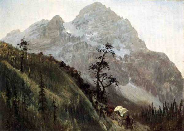 « Скалистые горы» Альбер Бирштадт, 1863