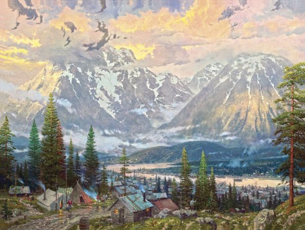 Томас Кинкаде художник горы