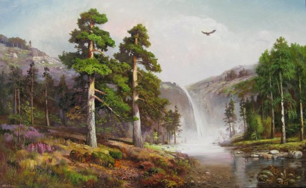 Художник Александр Коваль.пейзажи