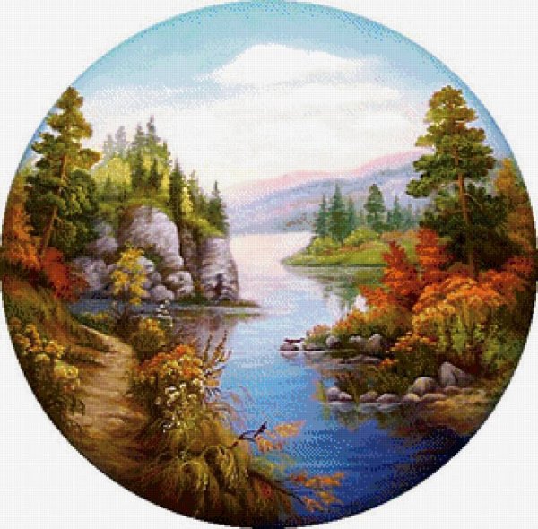 Айвазовский вид на Москву с Воробьевых гор 1849