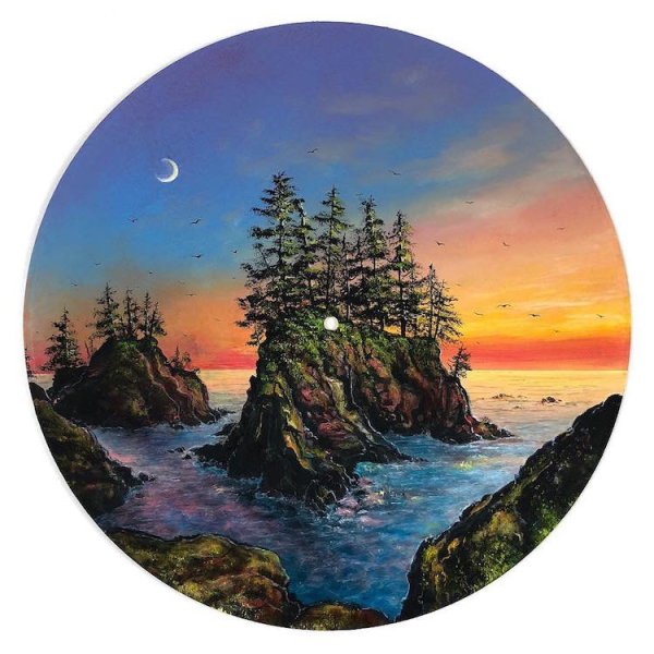 Красивая живопись в круге