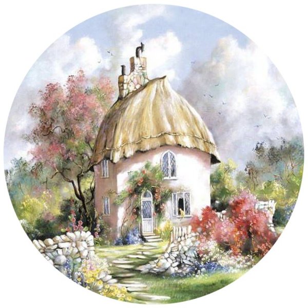 Круглая картина