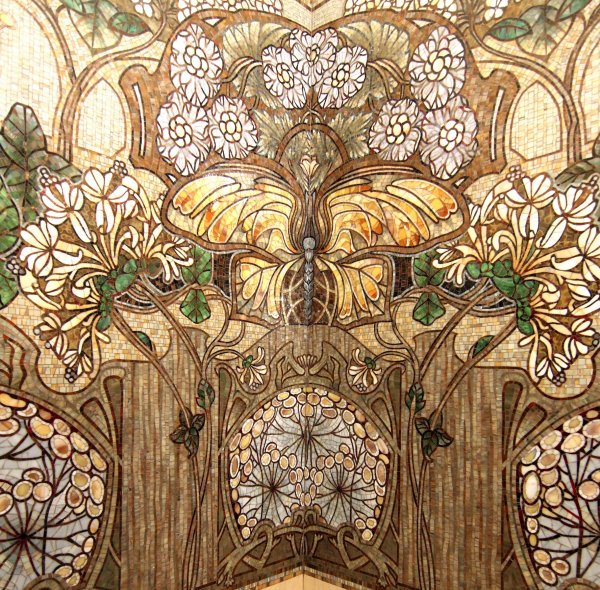 Уильям Моррис Модерн витраж