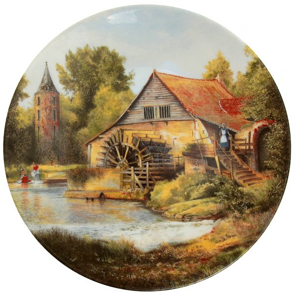 Пейзажи в круглых рамках