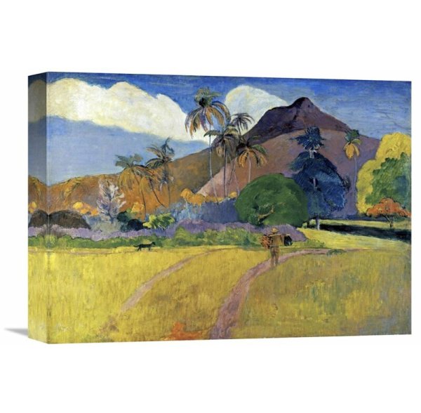 Поль Гоген бретонский пейзаж