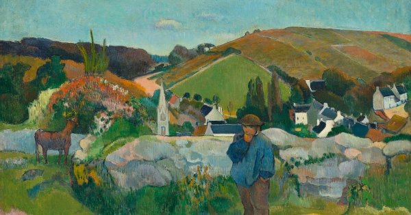 Гоген Таити пейзажи