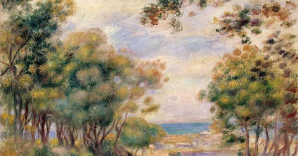 Пьер Ренуар окрестности Ментона