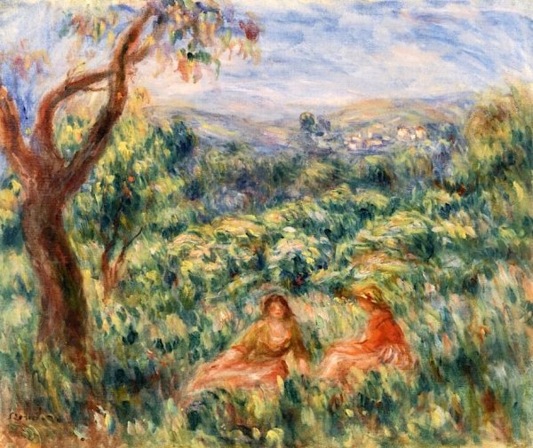 Пьер Огюст Ренуар картины пейзаж