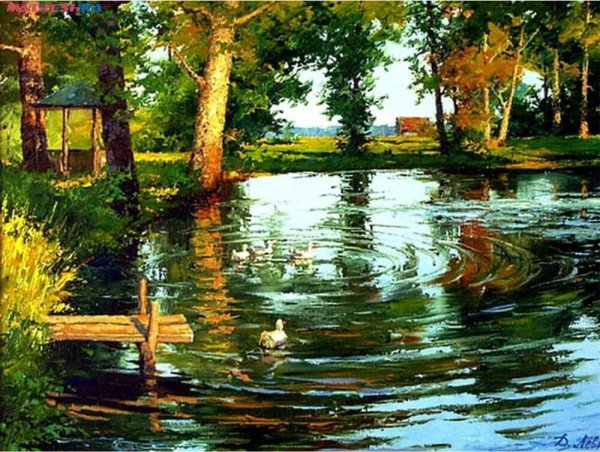 Художник Дмитрий Лёвин живопись пейзаж