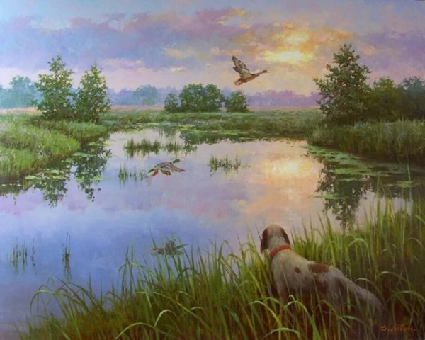 Дмитрий Левин художник картины