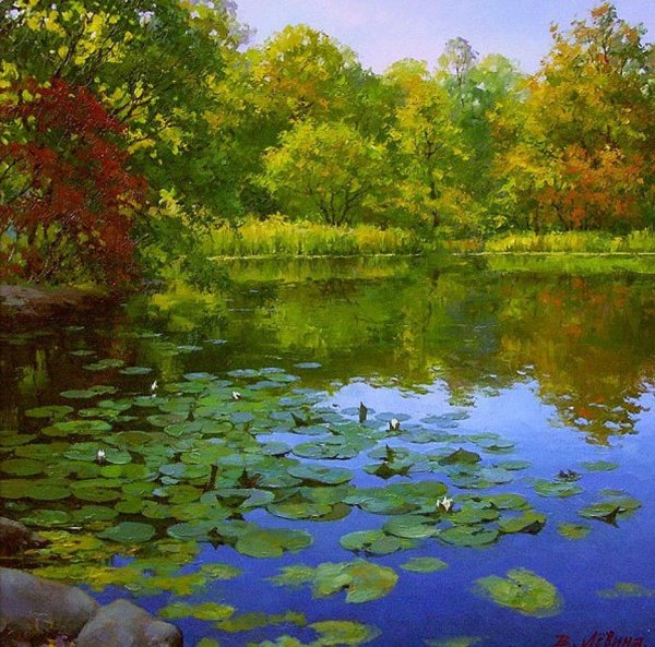 Дмитрий Лёвин - современный художник-пейзажист.