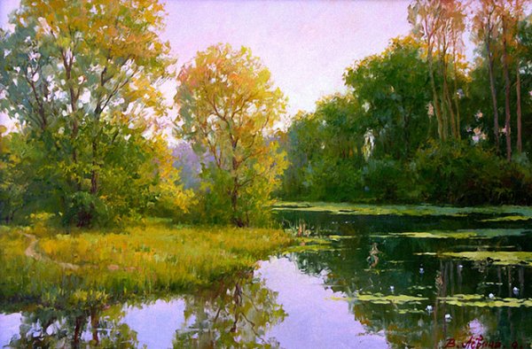 Дмитрий Лёвин - современный художник-пейзажист.