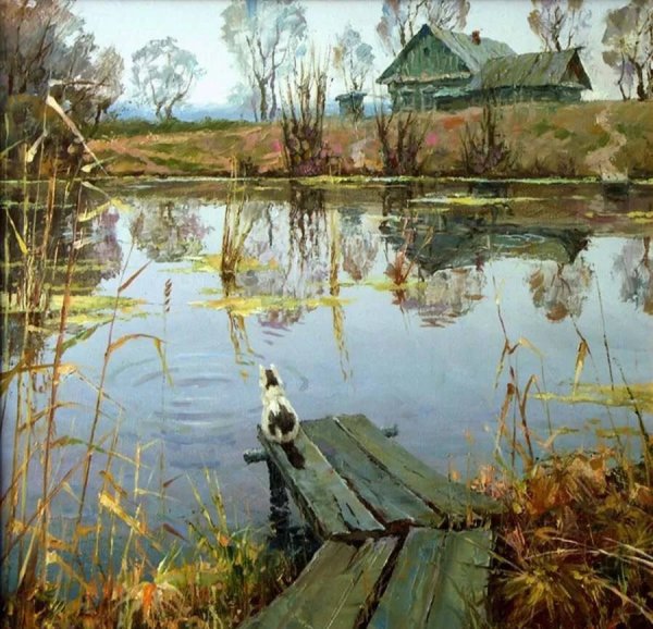 Художник Виктория Лёвина пейзажи