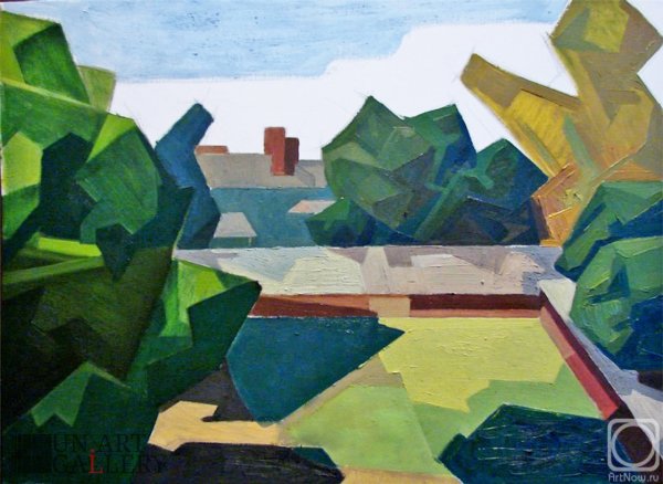 Пейзаж в стиле Авангард