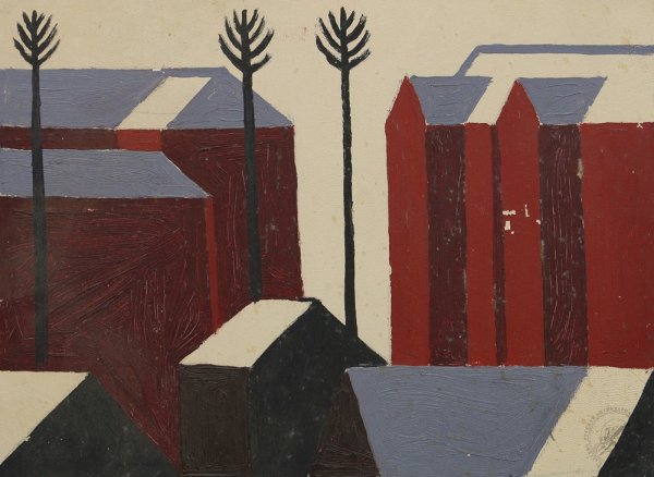 Пейзаж в стиле Авангард