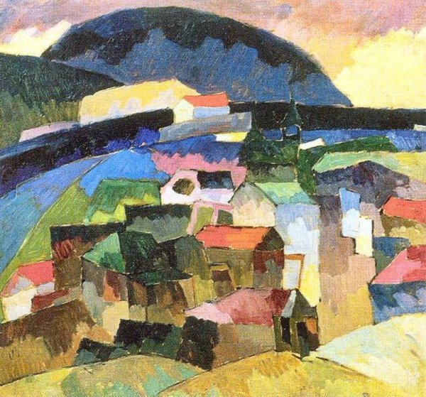 Пейзаж Авангард картины